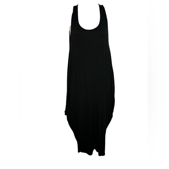 Talco Sleeveless Italian Parachute Dress Tulip Lagenlook Stretchy Tunic Dress XS - Picture 7 of 8